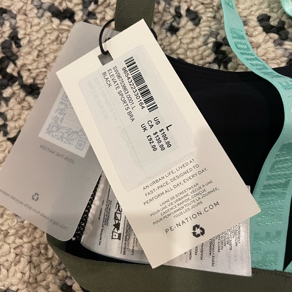 P.E. Nation Elevate Sports Bra NWT - Picture 7 of 8